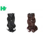 Colorful 20'' Heat Resistant Synthetic Hair Extensions Body Wave No Shedding for sale