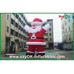 Outdoor Giant Inflatable Holiday Decorations Inflatables Santa Claus For Chrismas for sale