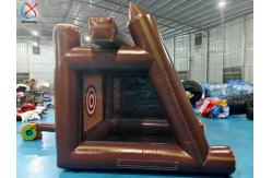 China Factory Commercial Interactive Inflatable Axe Sport Game Inflatable Shot Game supplier