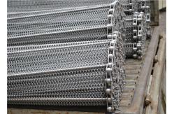 China Stainless Steel Mesh Conveyor Belt , Horseshoe Wire Mesh Heat Resistance supplier