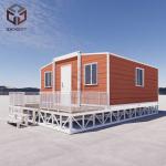 Broken Bridge Aluminum Double Doors Expandable Double Wing Container House