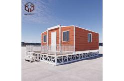 China Broken Bridge Aluminum Double Doors Expandable Double Wing Container House supplier
