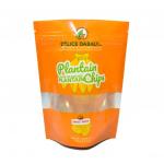 Snack Chips Packaging Custom Logo Zipper Food Grade Bags Pouch Sachet Plantain Chips Resealable Composite Plastic for sale