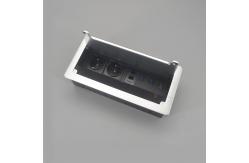 China Office Furniture Brush Cover Desktop Socket Conference Room Table Power Outlets supplier