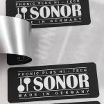 Dumb Black CMYK PET Label Printing Custom Self Adhesive