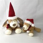ODM OEM Nice Popular Gifts EN71 High Quality  Plush Animal Toys Cute Christmas Plush Dog Toy for sale