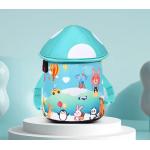 mushroom   shape 3D Neoprene education bag  SBR  children backpack  soft kindergarten bag  light girl backpack for sale