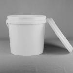 Empty Plastic Paint Bucket 3.5Gallon With Handle for sale