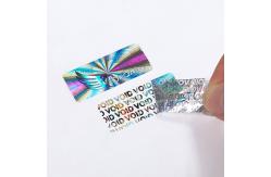 China Offset Printing Security Sticker Label Customized Tamper Evident Labels supplier