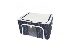 China Multiscene Ultralight Fabric Household Storage Containers With Steel Frame 60*42*40cm supplier