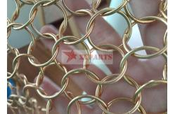 China Durability And Flexibility Chain Mail Curtain In Architectural Design supplier