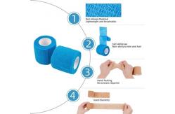China Health Care Self-Adhesive Non-Woven Cohesive Bandage Adhesive Elastic Bandage supplier