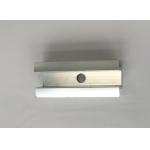 PV MID Clamp Solar Panel Roof Mounting Systems With Anodized Surface Treatment for sale