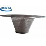 20mm Temporary Screen Basket Filter 1.0mm 316L Stainless Steel Strainers for sale