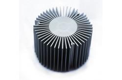 China Led Aluminium Heatsink Extrusions , Silvery / Black Anodized Extruded Aluminium Profiles supplier