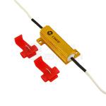 50W High Power Led Load Resistor Cable Leaded Aluminium Housed for sale
