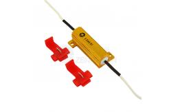 China 50W High Power Led Load Resistor Cable Leaded Aluminium Housed supplier