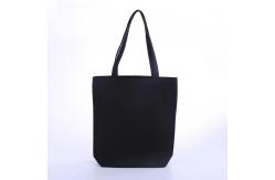China 2020 New Eco Reusable Zipper Custom Cotton Canvas Tote Shopping Bags supplier