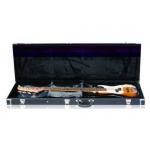 Deluxe Extra Long Universal Guitar Case Included Multi Color Velvet Lining for sale