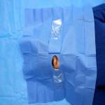 Medical Disposable Surgical Drapes Sterile Surgical Ophthalmic Drape CE Certificate for sale