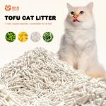 Purple Lavender Odor Control Cat Litter OEM Tofu Litter Sand
