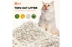 China Purple Lavender Odor Control Cat Litter OEM Tofu Litter Sand supplier