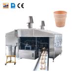 Automatic Wafer Cone Production Equipment 0.75kw Wafer Biscuit Maker for sale