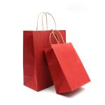 OEM ODM Service Reusable Paper Shopping Bags With 8 Color Flexo Printing for sale