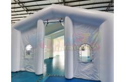 China Event Cube Camping Inflatable Party Tent Temporary Structures supplier