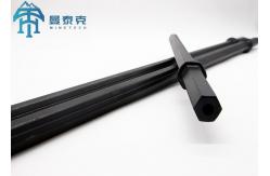 China Full Carburized 12° Drilling Bar Hexagonal Drill Rods For Tunnelling And Drifting supplier