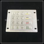Industrial Metal Numeric Keypad Waterproof With R232 Interface Ps2 Power Supply for sale