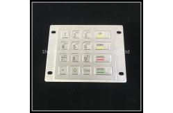 China Industrial Metal Numeric Keypad Waterproof With R232 Interface Ps2 Power Supply supplier