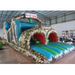Amusement Park Inflatable Obstacle Courses Boot Camp 14 X 3.8 X 4.8m Fire Resistance for sale