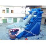 inflatable dry slide , inflatable castle slide , inflatable shark slide for sale