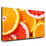 HD Indoor Lcd Video Wall Panel Matrix Splicing Screen Seamless 1.8mm Video Wall For Advertising Display for sale