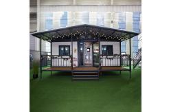 China Wind Rasistance Prefabricated 20ft Expandable Container Home With Balcony supplier