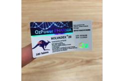 China Matte Lamination 50ml Sarms Oral vial Vial Labels supplier