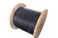 China Customized Black G652D FRP ADSS Fiber Optic Cable supplier