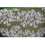 Green printed flower Microfiber Mat 40*60 floor bathroom memory  foam mat carpet for sale