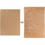 Square Cushioning Honeycomb Eco Wrapping Paper For Packages