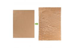 China Square Cushioning Honeycomb Eco Wrapping Paper For Packages supplier