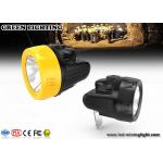 Portable 7000lux Brightness Cordless Mining Cap Lights Lithium Battery Outdoor Sports for sale