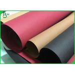 0.55MM Thick Waterproof Fabric Material Solid Colored Washable Kraft Paper for sale