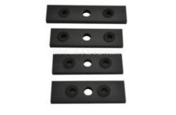 China Gym Clubs Rectangular Weight Plates Optional Steel Material Gym Weight Stack supplier
