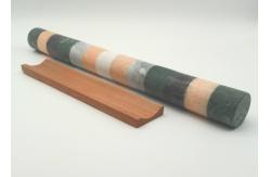 China Natural Elegant Marble Stone Rolling Pin , Baking Non Stick Rolling Pin supplier