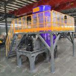 Pyrolysis Tire Wire Shredding Line Tire Steel Wire Crusher Waste Steel Pre Crusher