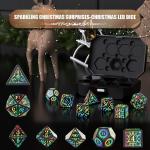 Christmas Elements LED Rechargeable Game Dice Set Dragon And Dungeon for sale