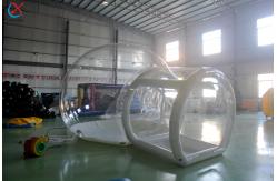 China Factory Inflatable Bubble Tent with Tunnel Inflatable Transparent Bubble Tent supplier