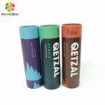 Kraft Paper Box Packaging Round Shape Custom Logo Printed For Gift / Cosmetics / Food for sale