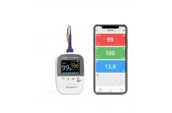 China Pulse Rate Alarm 0.25kg Handheld Pulse Oximeter With ±2% Measurement Error supplier